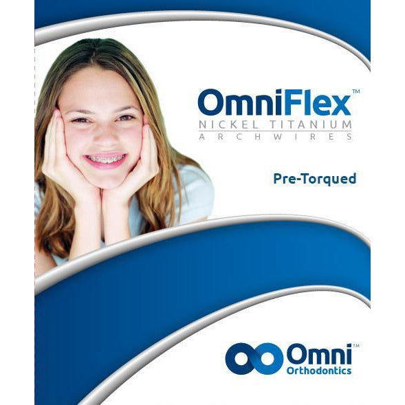 Pre-Torqued Nickel Titanium 28 MM 10/Pk - Omni Orthodontics